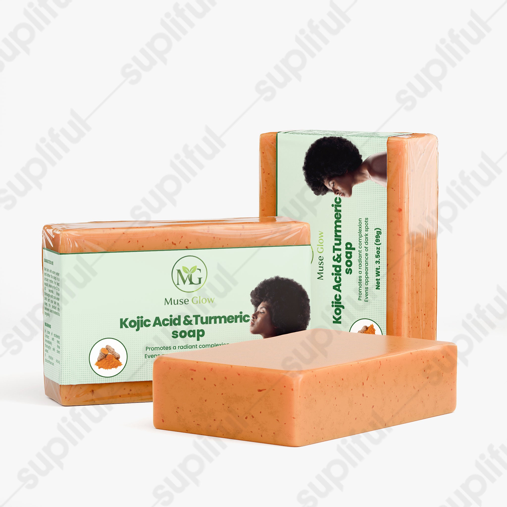 Kojic Acid & Turmeric Soap